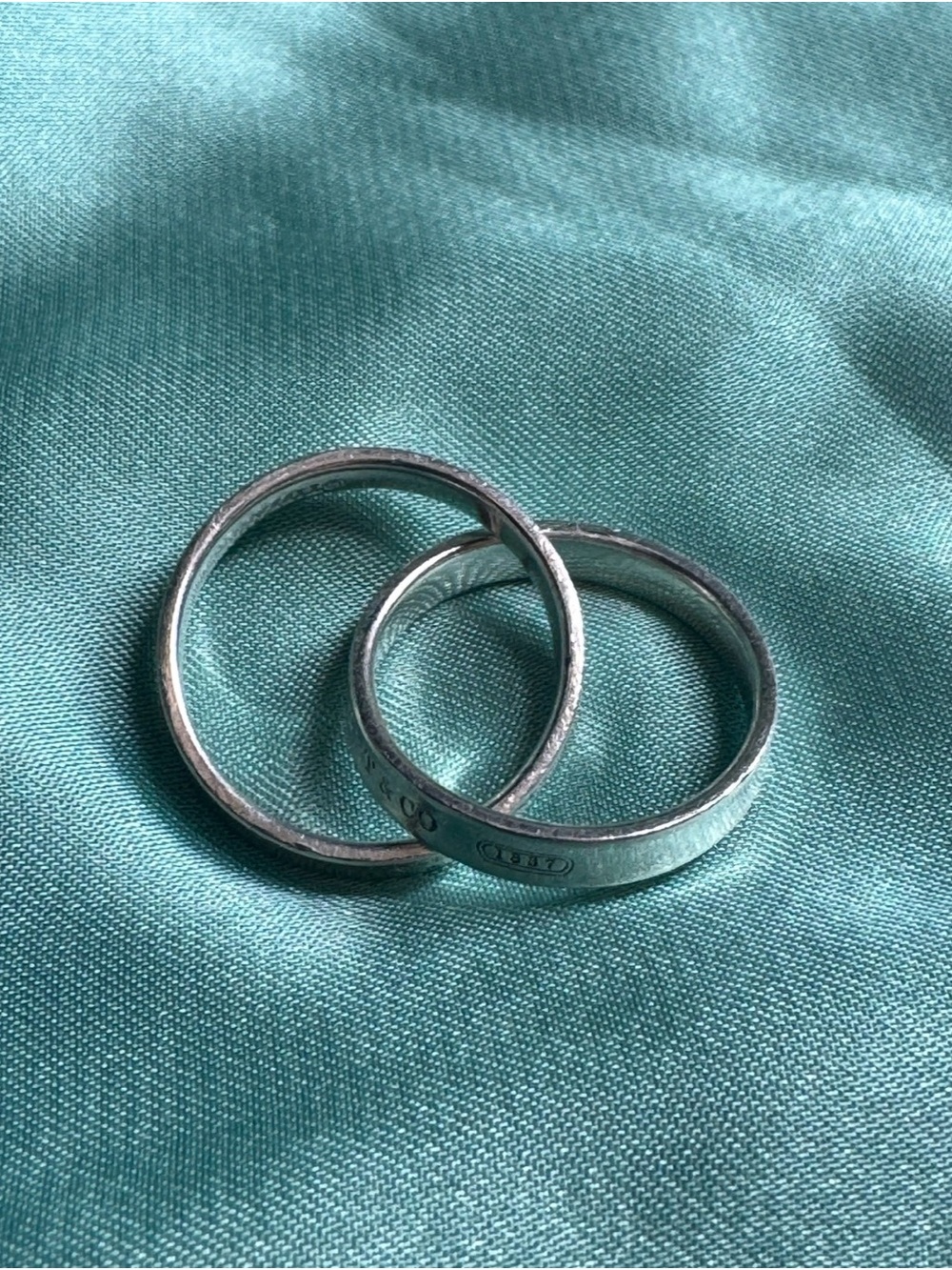 Tiffany 1837° Interlocking Circles Ring in Silver size 7